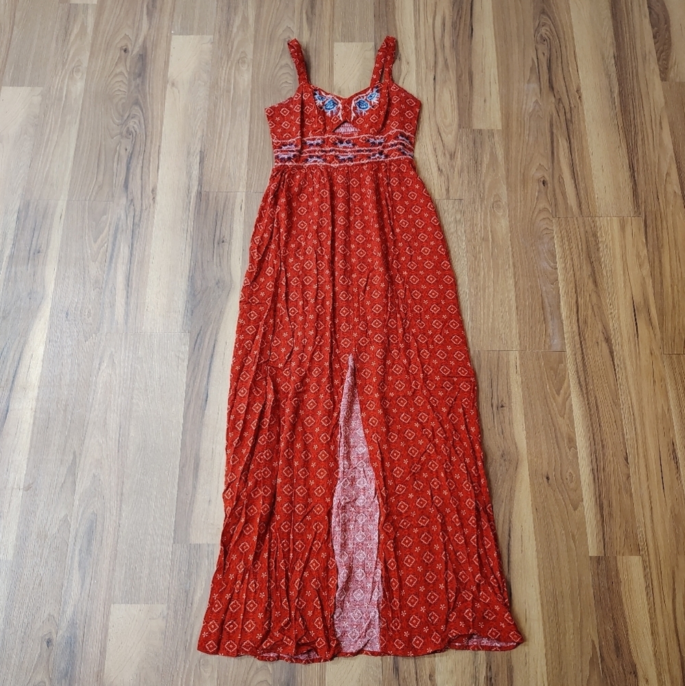 Xhilaration Ladies Maxi Sun Dress,  Ladies X-Small,  Ladies Long Sun Dress